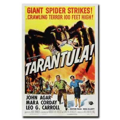 Tarantula 12x18 24x36inch Old Horror Movie Silk Poster Cool Gift Shop Room Decal   153091172012